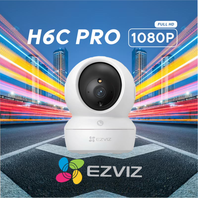 CAMARA EZVIZ IP H6C PRO 2MP 360º PT INTERIOR 1080P WIFI 2.4GHZ AUDIO BI-DIRECIONAL 📶🔒🔊 CAMARA EZVIZ IP H6C PRO 2MP 360º PT INTERIOR 1080P WIFI 2.4GHZ AUDIO BI-DIRECIONAL 📶🔒🔊