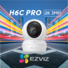 CAMARA EZVIZ IP H6C PRO 3MP 360º PT INTERIOR 2K WIFI 2.5GHZ AUDIO BI-DIRECIONAL 📶🔒🔊