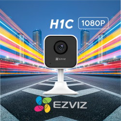 EZVIZ CS-H1C CAM IP INT 1080P WIFI 2.4GHZ. LENTE FIJO 2.8MM 📶🔒🔊