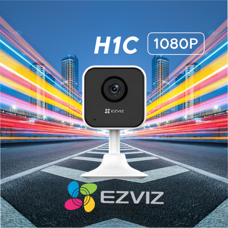 EZVIZ CS-H1C CAM IP INT 1080P WIFI 2.4GHZ. LENTE FIJO 2.8MM 📶🔒🔊 EZVIZ CS-H1C CAM IP INT 1080P WIFI 2.4GHZ. LENTE FIJO 2.8MM 📶🔒🔊