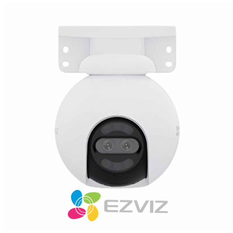 EZVIZ H80X 8MP 4K /WIFI /GIRA 360°/DOBLE LENTE /CON AUDIO BIDIRECCIONAL 📶🔒🔊