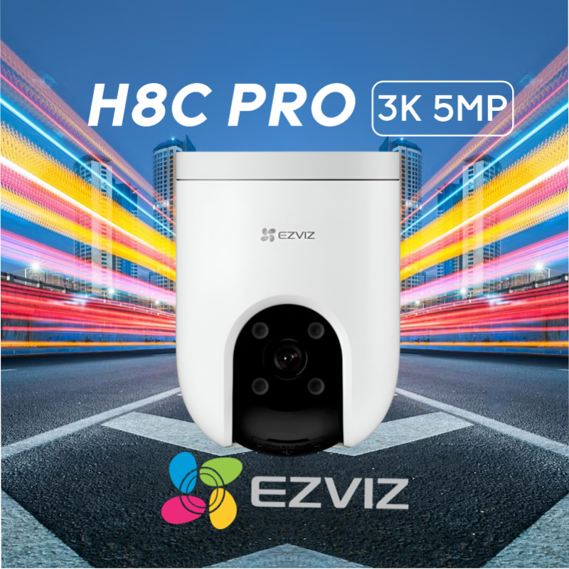 CAMARA EZVIZ EXT H8C PRO 3K 5MP CAMARA EZVIZ EXT H8C PRO 3K 5MP