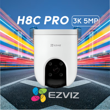 CAMARA EZVIZ EXT H8C PRO 3K 5MP