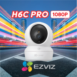 EZVIZ H6C PRO 1080P FHD/WIFI /GIRA 360°/CON AUDIO BIDIRECCIONAL📶🔒🔊