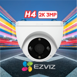 EZVIZ H4 3MP 2K /WIFI /LENTE FIJA /CON AUDIO BIDIRECCIONAL 📶🔒🔊