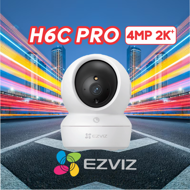 EZVIZ H6C PRO 4MP 2K+ /WIFI /GIRA 360°/CON AUDIO BIDIRECCIONAL📶🔒🔊 EZVIZ H6C PRO 4MP 2K+ /WIFI /GIRA 360°/CON AUDIO BIDIRECCIONAL📶🔒🔊