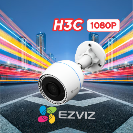 EZVIZ H3C 1080P /WIFI /LENTE FIJA 📶🔒