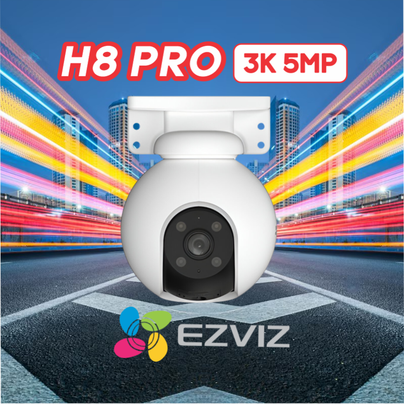 EZVIZ H8 5MP 3K /WIFI /GIRA 360°/CON AUDIO BIDIRECCIONAL📶🔒🔊 EZVIZ H8 5MP 3K /WIFI /GIRA 360°/CON AUDIO BIDIRECCIONAL📶🔒🔊