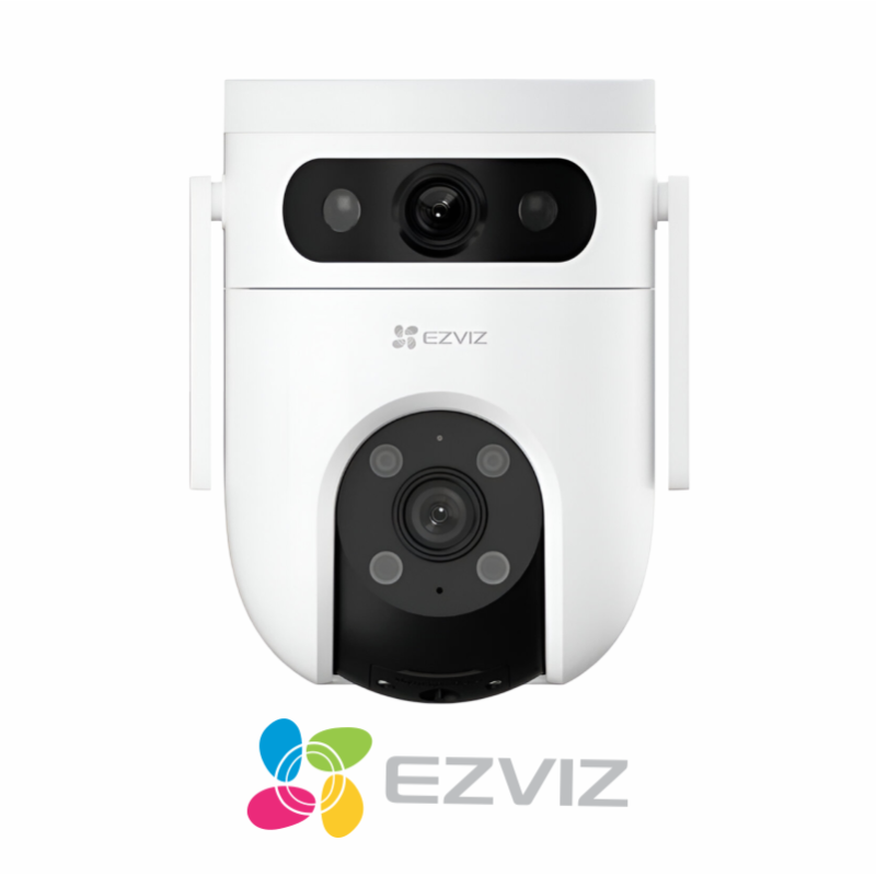 EZVIZ H9C DUAL 5MP 3K /WIFI /GIRA 360°/DOBLE LENTE /CON AUDIO BIDIRECCIONAL 📶🔒🔊