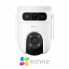EZVIZ H9C DUAL 5MP 3K /WIFI /GIRA 360°/DOBLE LENTE /CON AUDIO BIDIRECCIONAL 📶🔒🔊