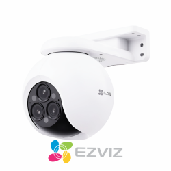 EZVIZ H80F 12MP 2K+ /WIFI /GIRA 360°/TRIPLE LENTE /CON AUDIO BIDIRECCIONAL 📶🔒🔊