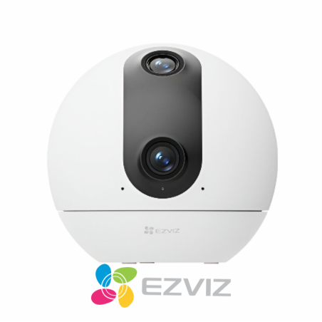 EZVIZ C60P DUAL MIX 3MP 2K/WIFI /GIRA 360°/CON AUDIO BIDIRECCIONAL📶🔒🔊