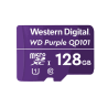 MEMORIA MICROSD 128GB PARA VIDEO VIGILANCIA - WD PURPURA