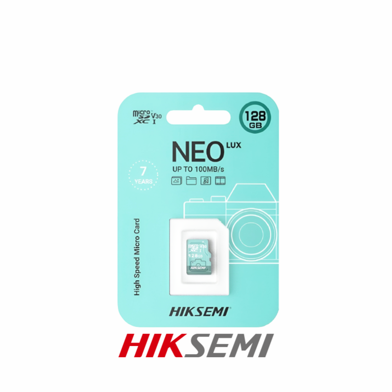 MEMORIA MICROSD 128GB HIKSEMI PARA VIDEO VIGILANCIA