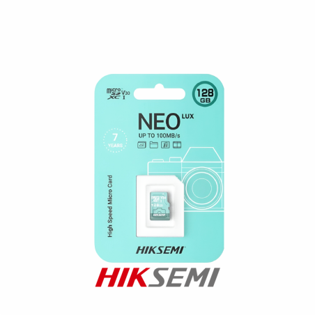 MEMORIA MICROSD 128GB HIKSEMI PARA VIDEO VIGILANCIA