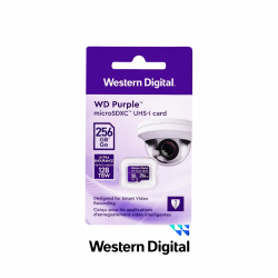 WESTERN DIGITAL 256GB WD PURPURA MEMORIA MICRO SD