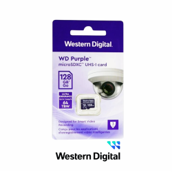 WESTERN DIGITAL 128GB WD PURPURA MEMORIA MICRO SD