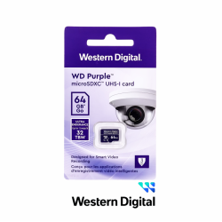 WESTERN DIGITAL 64GB PURPURA MEMORIA MICRO SD