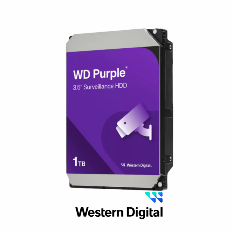 DISCO DURO WESTERN DIGITAL PURPURA SURVEILLANCE 1TB DISCO DURO WESTERN DIGITAL PURPURA SURVEILLANCE 1TB