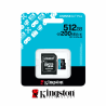 KINGSTON CANVAS GO! PLUS 512GB MEMORIA MICROSD CON ADAPTADOR SD