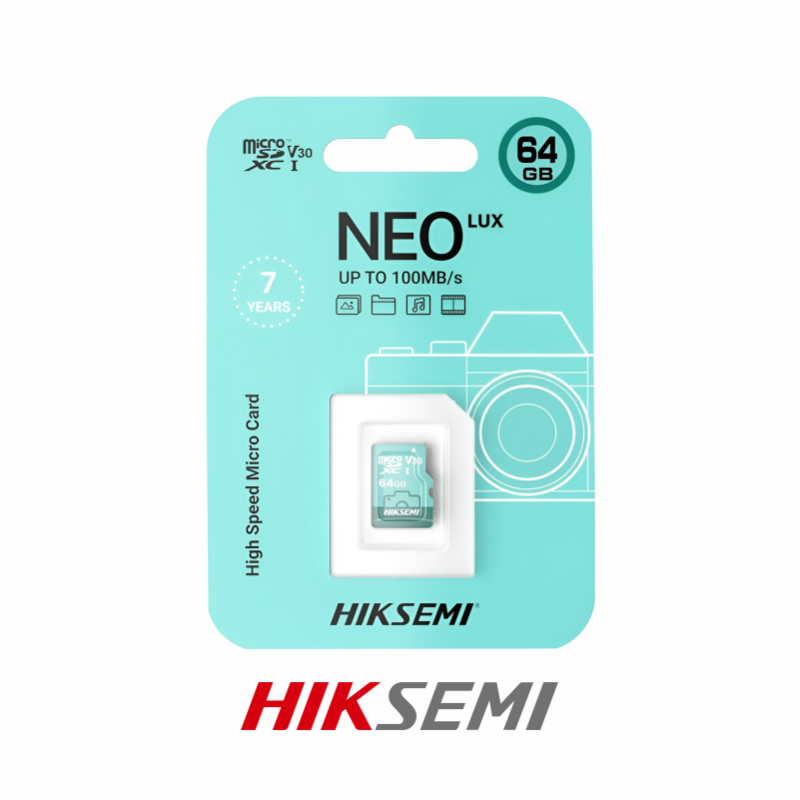 HIKSEMI NEO LUX 64GB MEMORIA MICRO SD HIKSEMI NEO LUX 64GB MEMORIA MICRO SD