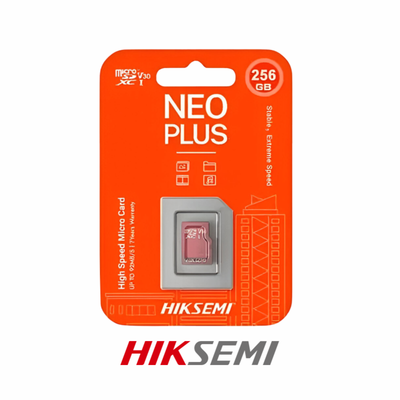 HIKSEMI NEO PLUS 256GB MEMORIA MICRO SD HIKSEMI NEO PLUS 256GB MEMORIA MICRO SD