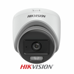 HIKVISION DOMO 5MP 3K COLOR VU/ANALOGA/FIJA/ SMART HYBRID LIGHT IR 20M 2.8MM C/AUDIO