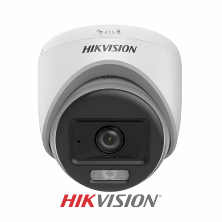 HIKVISION DOMO 5MP 3K COLOR VU/ANALOGA/FIJA/ SMART HYBRID LIGHT IR 20M 2.8MM C/AUDIO