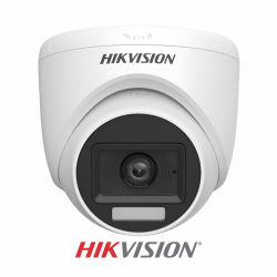 HIKVISION DOMO 2MP 1080P COLOR VU/ANALOGA/FIJA/ SMART HYBRID LIGHT IR 20M 2.8MM C/AUDIO