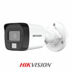 HIKVISION 2MP 1080P /ANALOGA/FIJA/ SMART HYBRID LIGHT IR 20M 2.8MM C/AUDIO