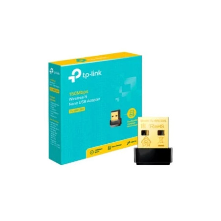 Adaptador USB Nano Inalámbrico N 150Mbps