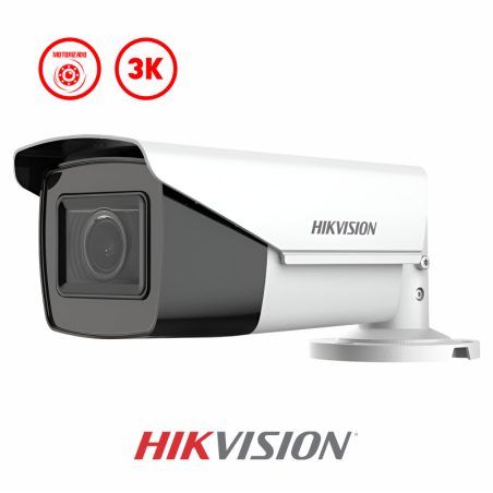 HIKVISION TUBO VARIFOCAL 5MP 3K /ANALOGA/FIJA/ VARIFOCAL MOTORIZADA 2.7MM  a 13.5 MM