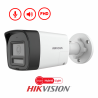 HIKVISION TUBO 2MP 1080P /ANALOGA/FIJA/ SMART HYBRID LIGHT IR 20M 2.8MM C/AUDIO DOBLE VIA