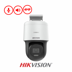CÁMARA IP PT PARA EXTERIORES CON DOBLE LUZ DE 4 MP