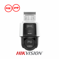 CÁMARA IP PTZ TANDEMVU 2MP+2MP 4X POE