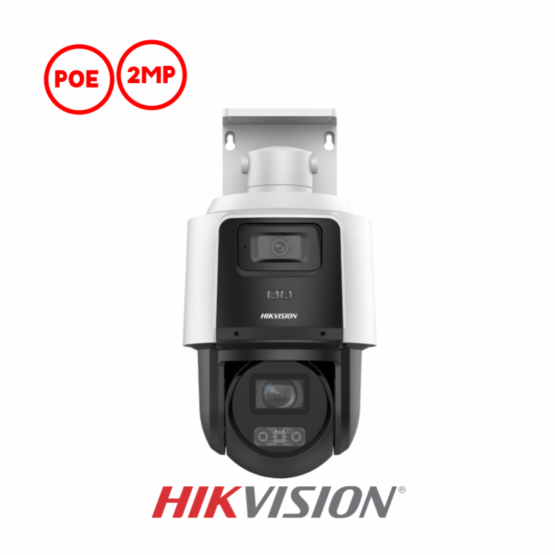 CÁMARA IP PTZ TANDEMVU 2MP+2MP 4X POE
