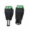 CONECTOR DC PARA ATORNILLAR (HEMBRA/MACHO)