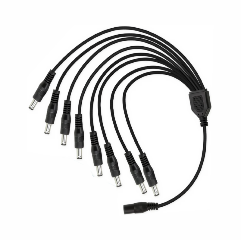 PULPO CONECTOR DC 8 SALIDAS