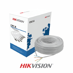 ROLLO DE CABLE UTP CAT 6E HIKVISION