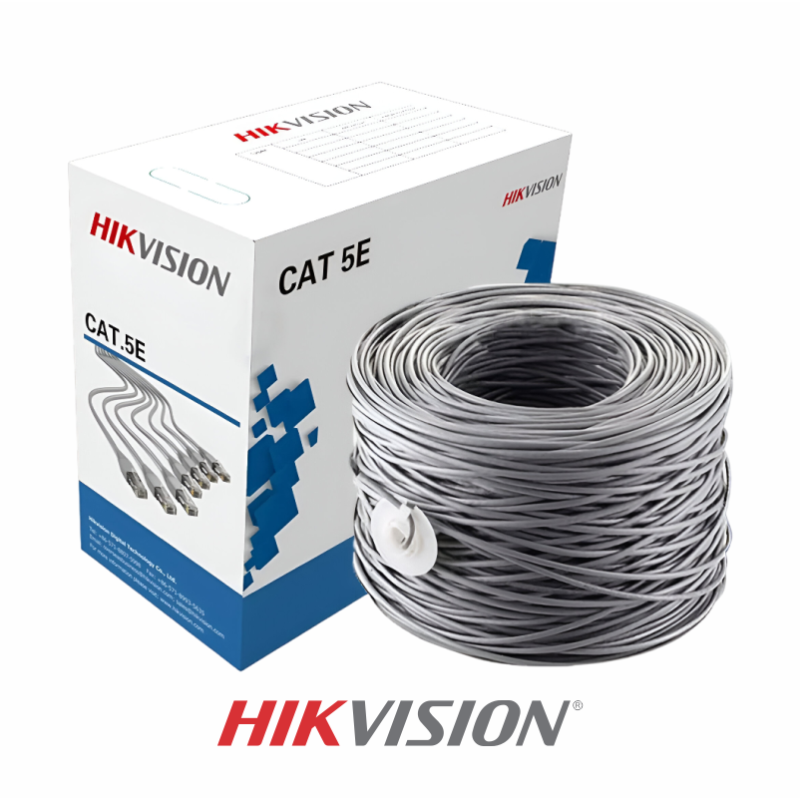 ROLLO DE CABLE UTP CAT 5E HIKVISION