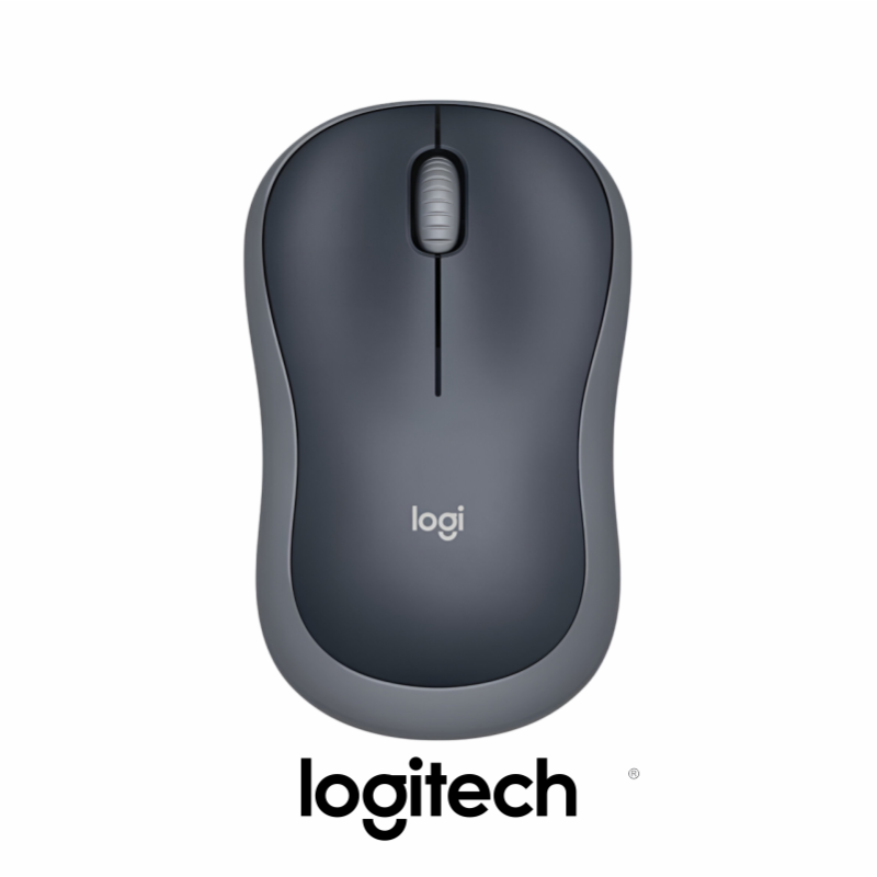MOUSE LOGITECH INALÁMBRICO M185 GRIS