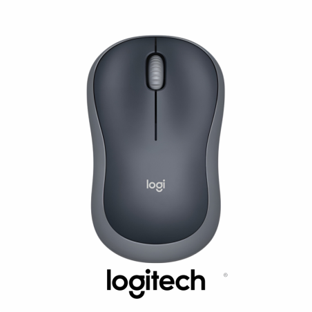 MOUSE LOGITECH INALÁMBRICO M185 GRIS