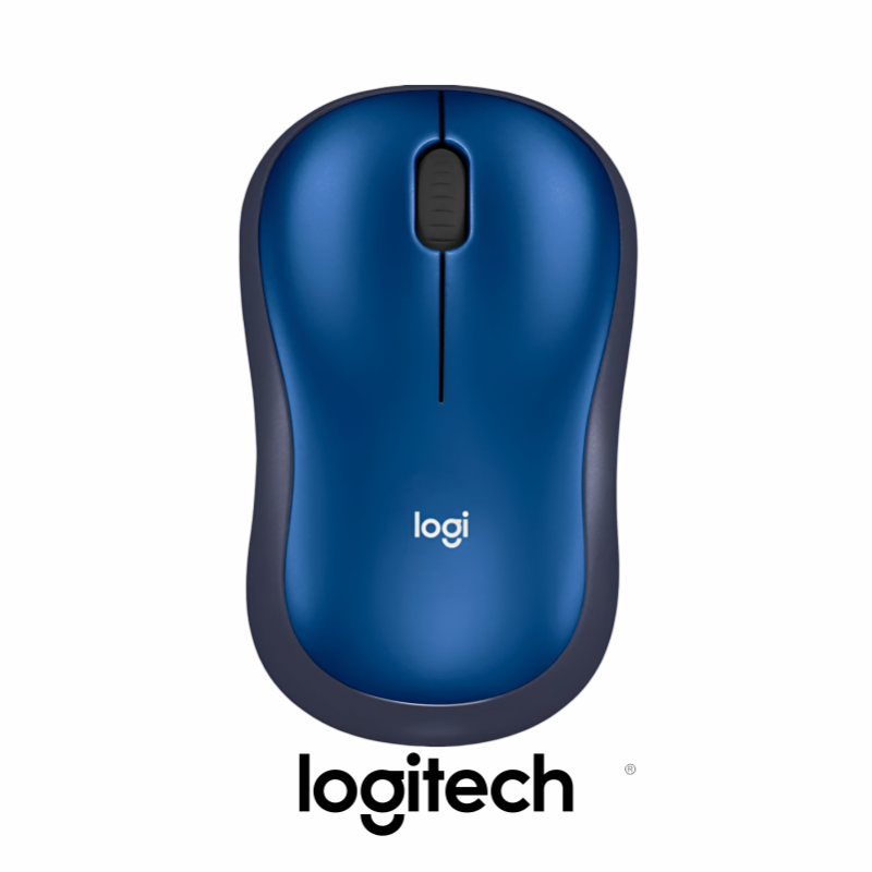 MOUSE LOGITECH INALÁMBRICO M185 AZUL