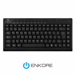TECLADO USB MULTIMEDIA GEOX SLIM (ENK 303)