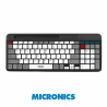 TECLADO MULTIMEDIA BLUETOOTH QUANTUM 3 MIC K600-3M MICRONICS