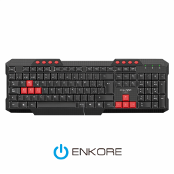 TECLADO MULTIMEDIA ENKORE CADET ENK 515 CONEXION USB
