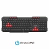 TECLADO MULTIMEDIA ENKORE CADET ENK 515 CONEXION USB