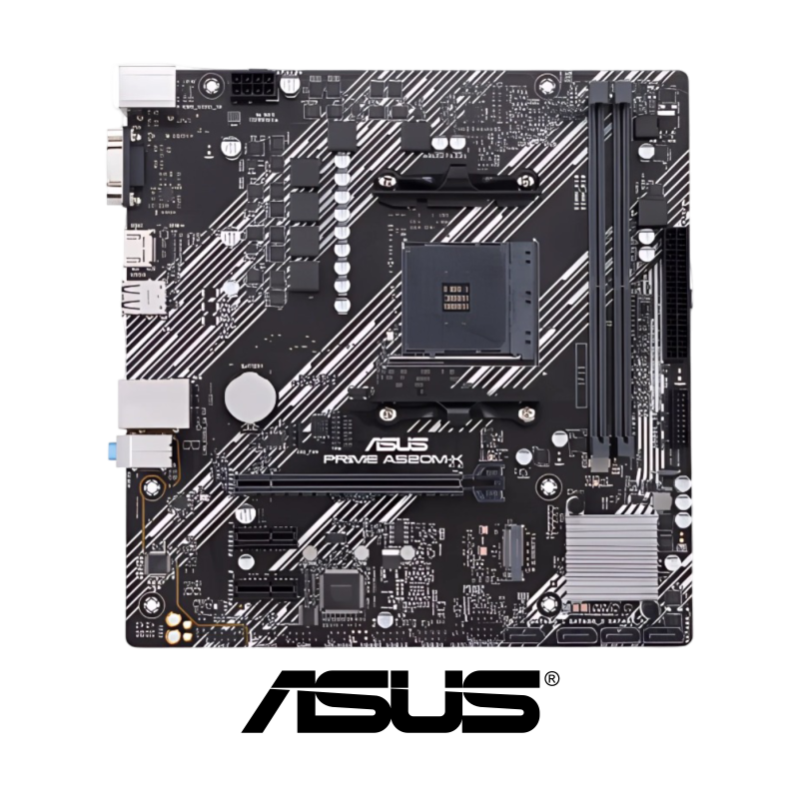 PLACA ASUS PRIME A520M-K M.ATX DDR4 AMD AM4