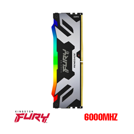 MEMORIA 16GB DDR5 KINGSTON FURY RENEGADE RGB BUS 6000MHz