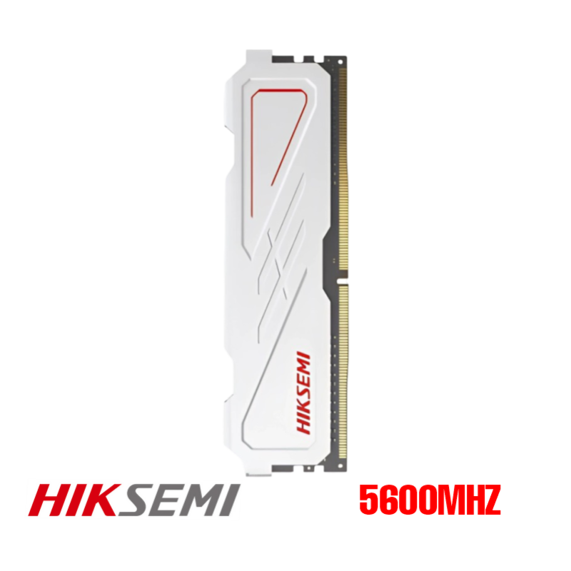 MEMORIA 16GB DDR5 HIKSEMI ARMOR WHITE BUS 5600MHz